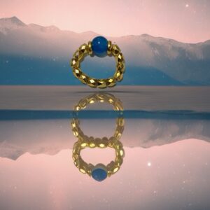 Electric Sapphire Ring