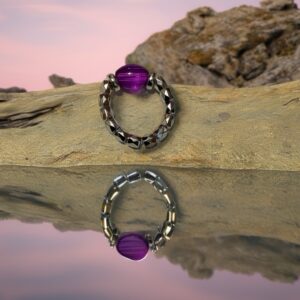 Plum Radiance Ring