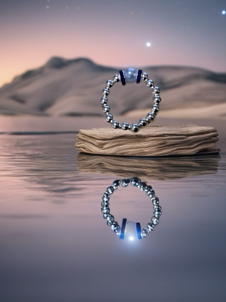 Sapphire Whisper Ring